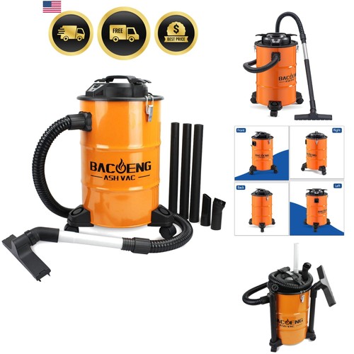 Gallon ash vacuum with - 5.3-gallon,