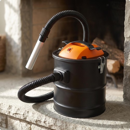 Ash vacuum with - ash, metal